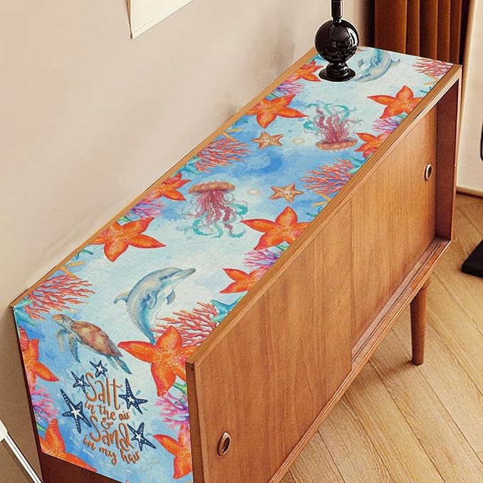 Summer Ocean Table Runner - Image 3