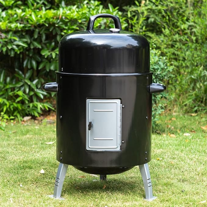 Sophia & William 17" Vertical Charcoal Smoker Grills by SophiaWilliam