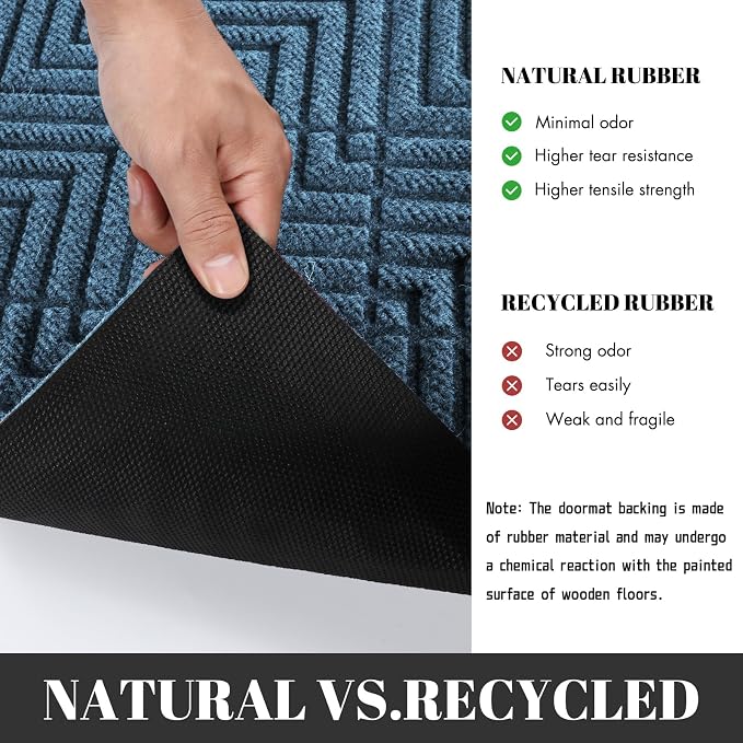 Yimobra Door Mats Outdoor 29.5x17, All-Season Waterproof Outdoor Mats - Image 6