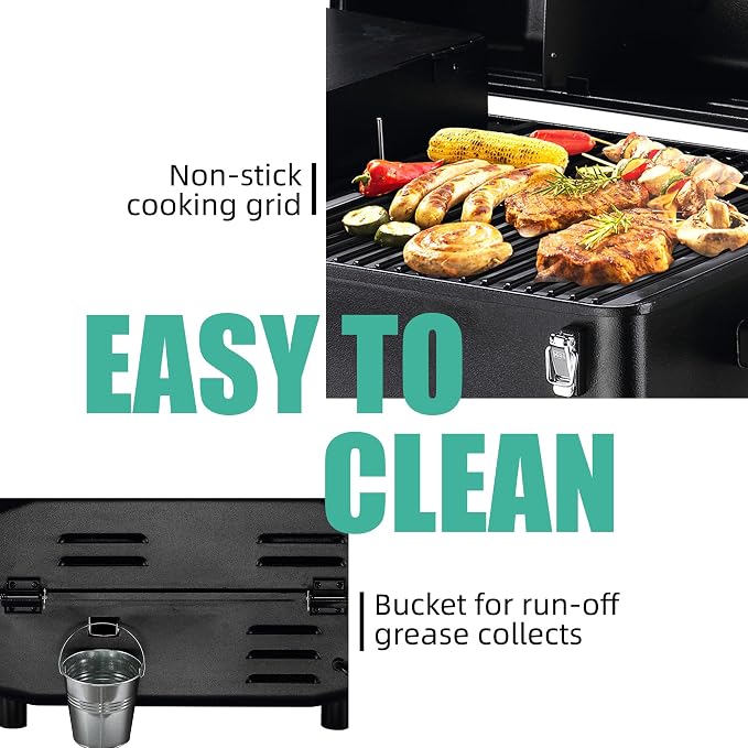 Z GRILLS 200A Table Top Wood Pellet Grill, Pellet Smoker - Image 3