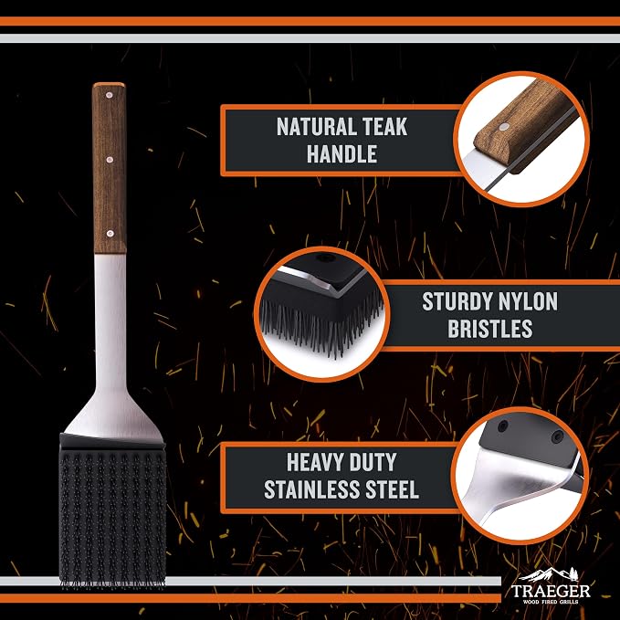 Traeger Grills BAC537 BBQ Cleaning Brush - Image 4
