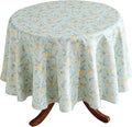 patdrea Designer Linen Vintage Green Tablecloth by Welcometopatdrea