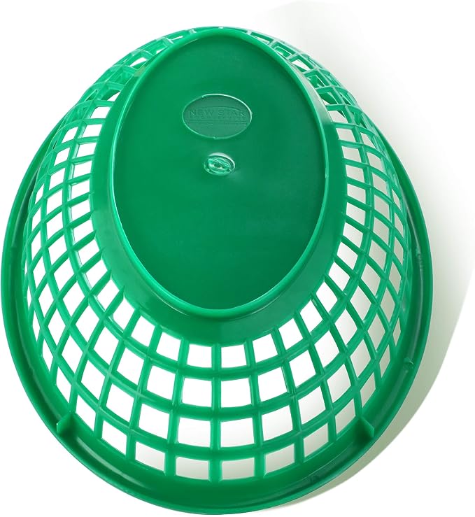 New Star Foodservice 44133 Fast Food Baskets, 9 1/4-Inch x 6-Inch Oval - Image 3