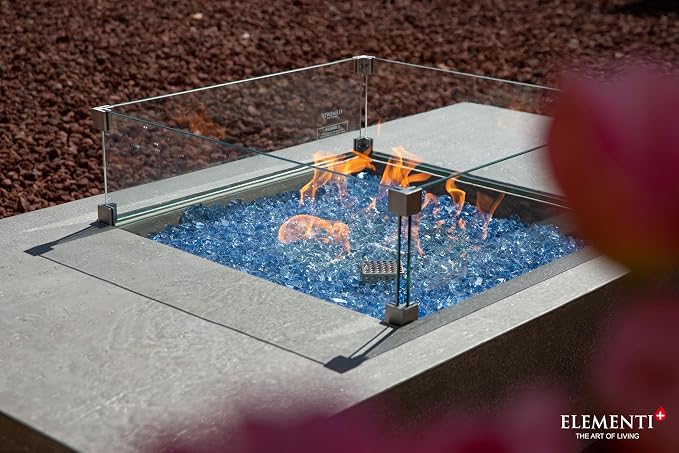 All Fire Table Pit Wind Screens and Stainless Steel Buner Lid from Eelemeti | - Image 4