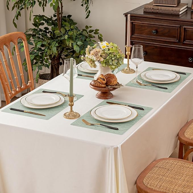 Romanstile Vinyl Placemats Set of 6-12 X 18 Inch - Image 8