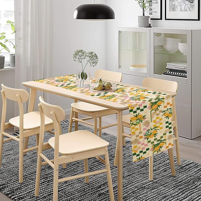 Tropical Summer Fruit Table Runner - Image 2