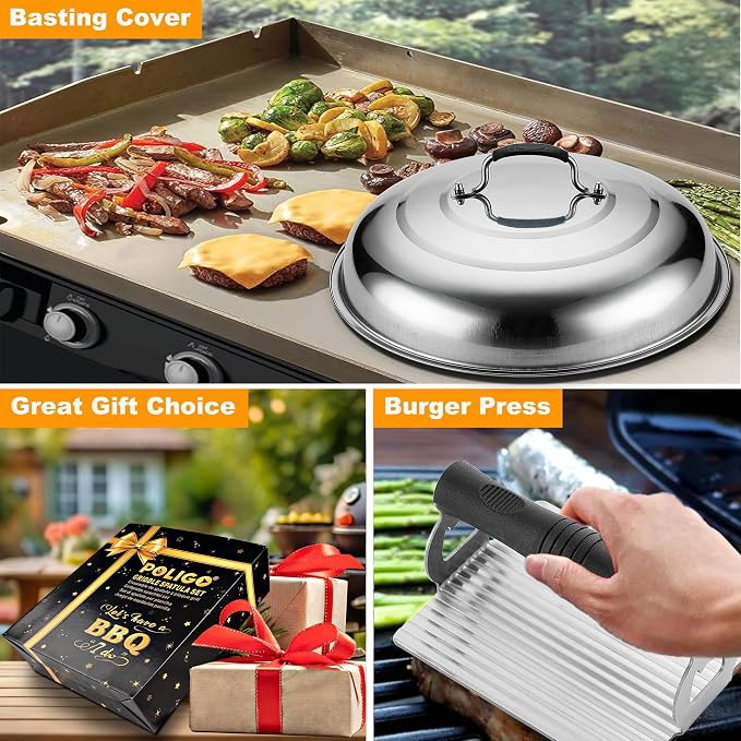 POLIGO 28PCS Griddle Accessories Kit, Flat Top Grill Accessories Set - Image 3
