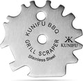 KUNIFU BBQ Grill Scraper, Stocking Stuffers, Bristle-Free by KUNIFU