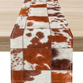 Cow Print Table Runner by Unknown