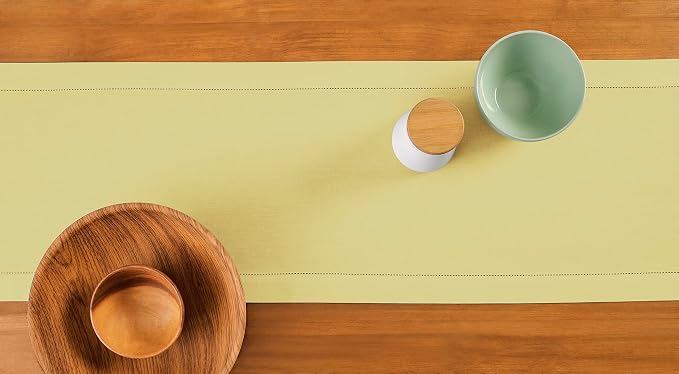 Solino Home Yellow Table Runner 48 Inches - Image 3