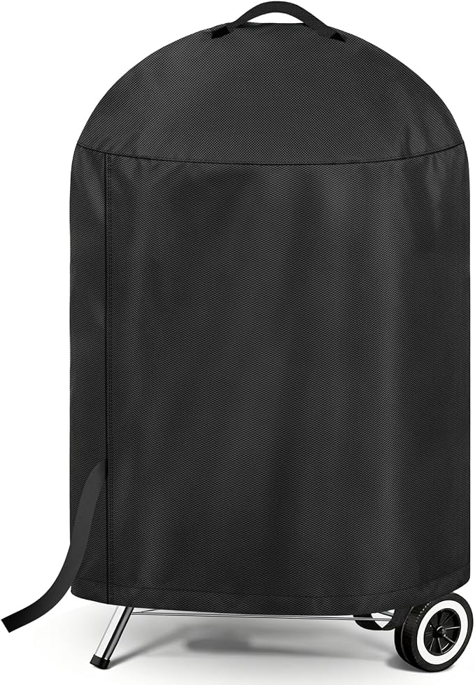 LBTING Grill Cover, 26-inch Heavy Duty 300D Oxford Waterproof Windproof UV by LBTING
