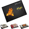 Under Grill Mats for Outdoor Tabletop Grill by BAKEWAY