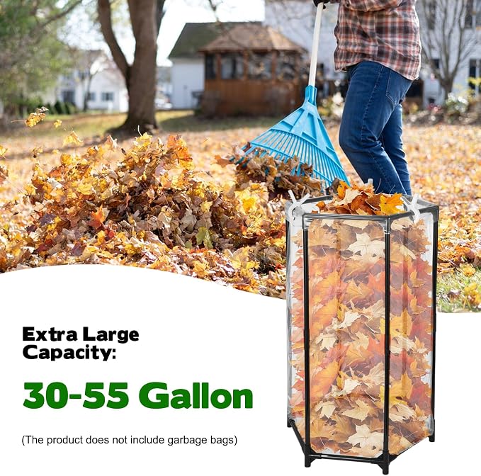 Rainmae Garden Trash Bag Holder Stand - Image 3