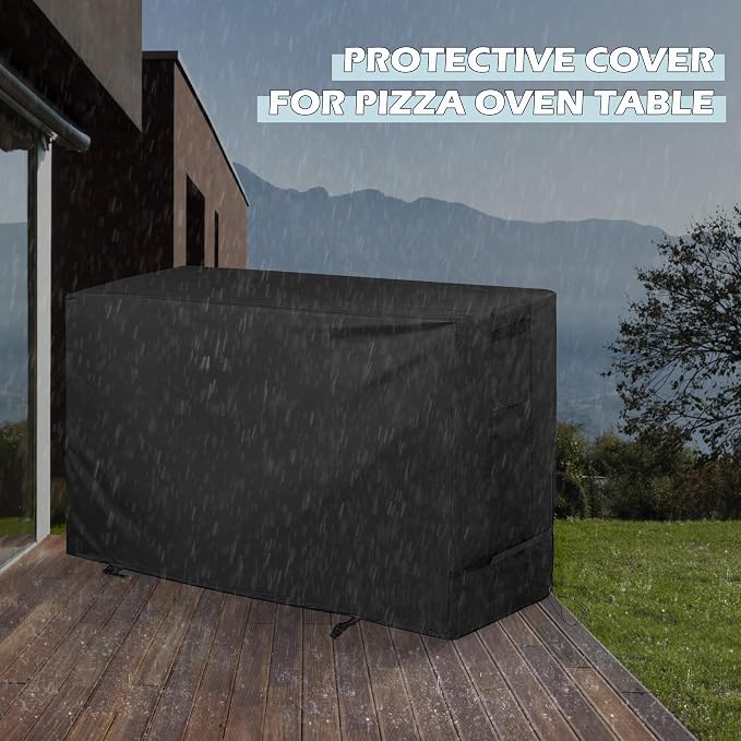 Pizza Oven Table Cover for Leteuke Pizza Oven Table Grill Cart, Outdoor Pizza - Image 6