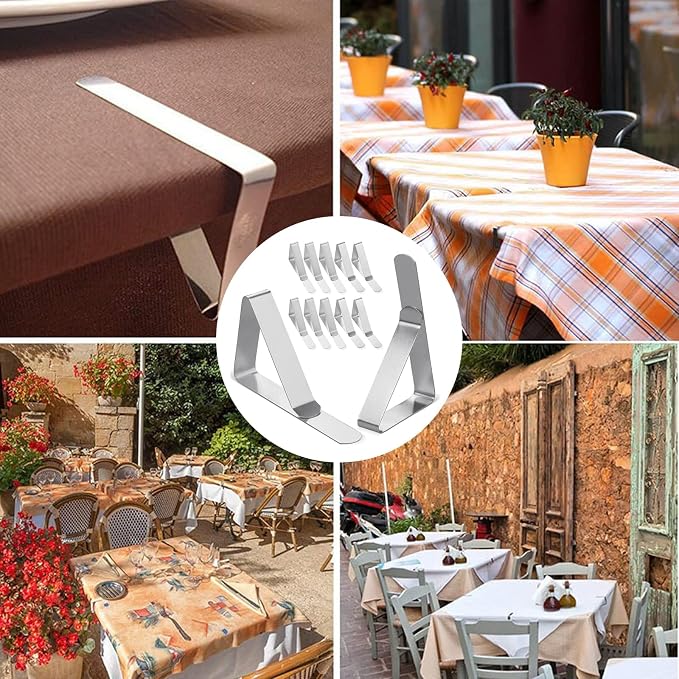 12 Pack Tablecloth Clips - Image 7