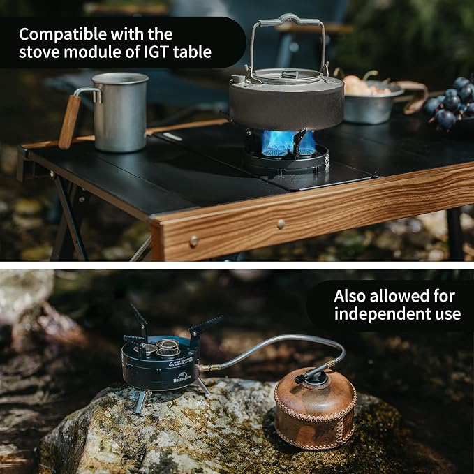 Naturehike Camping Gas Stove for IGT Table, Portable Isobutane Stove - Image 3