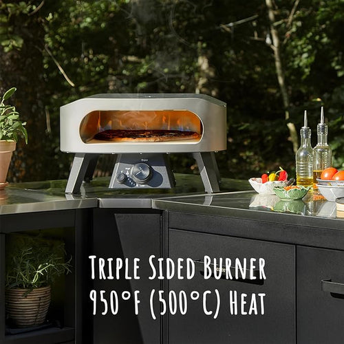13" Classic Portable Outdoor Pizza Oven - Image 2
