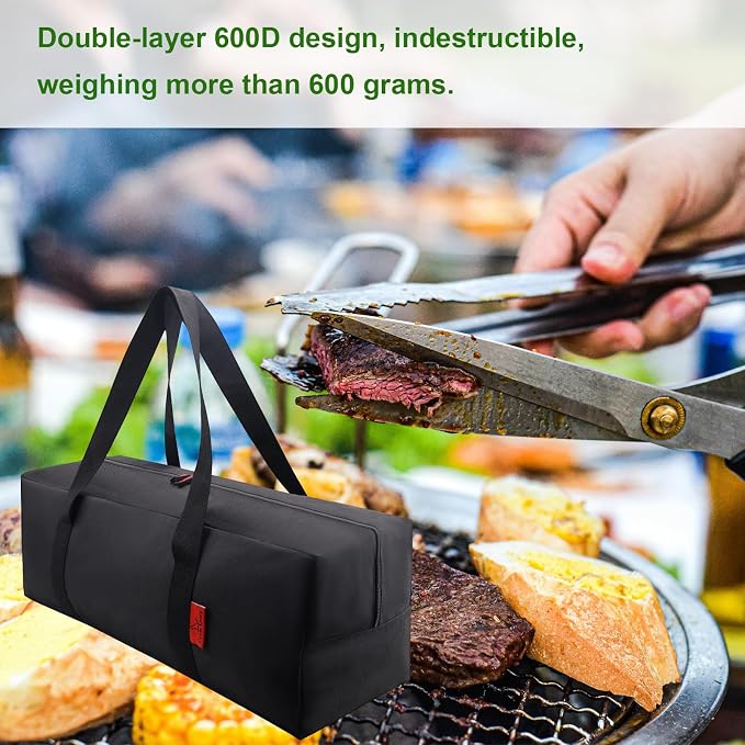 Extra Thick 24" Storage Bag Grill Tool Organizer Pro, BBQ Tool Heavy Duty - Image 3