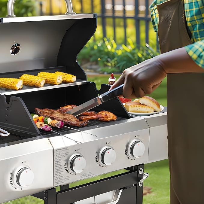 3 Burner Propane Gas Grill - Image 8