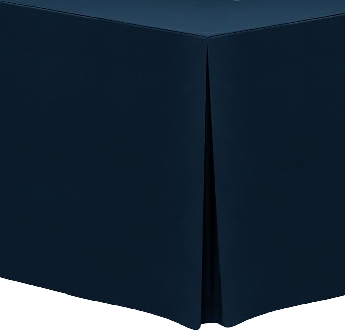 Ultimate Textile -2 Pack- 5 ft. Fitted Polyester Tablecloth by UltimateTextile
