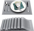 Placemats Set of 8, Heat and Stain Resistant Indoor/Outdoor Place mats by BxzanDya-LifeSmartMaker