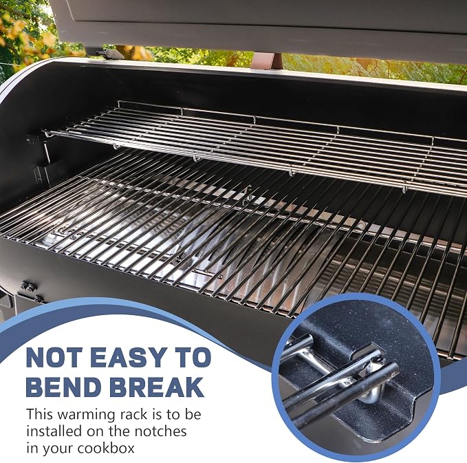 Warming Rack for Pit Boss 1000/1100/1150 Series Pellet Grill Upper Cooking - Image 3