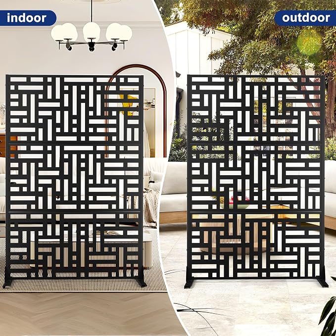 Outdoor Privacy Screen, Freestanding Privacy Fence Panels - Image 6