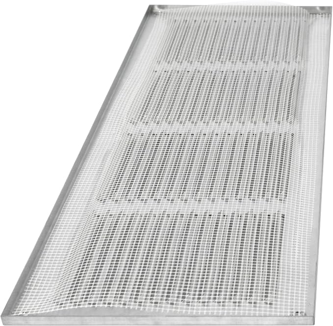 Repa Market Air Vent Cover 16x6 Inch Galvanized Steel Louvered Grill Cover - Image 9