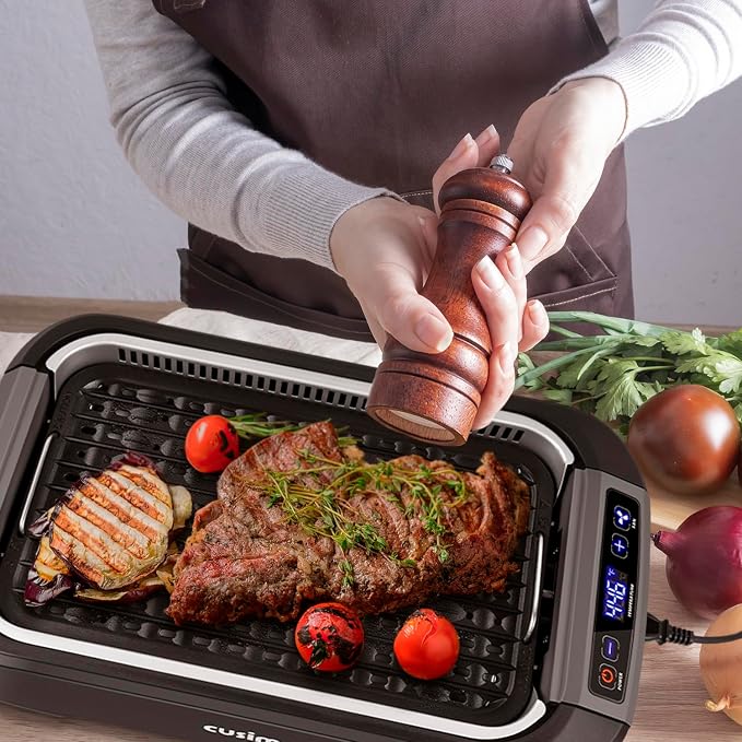 CUSIMAX Smokeless Indoor Grill, 1500W Electric Grill Korean BBQ Grill - Image 8