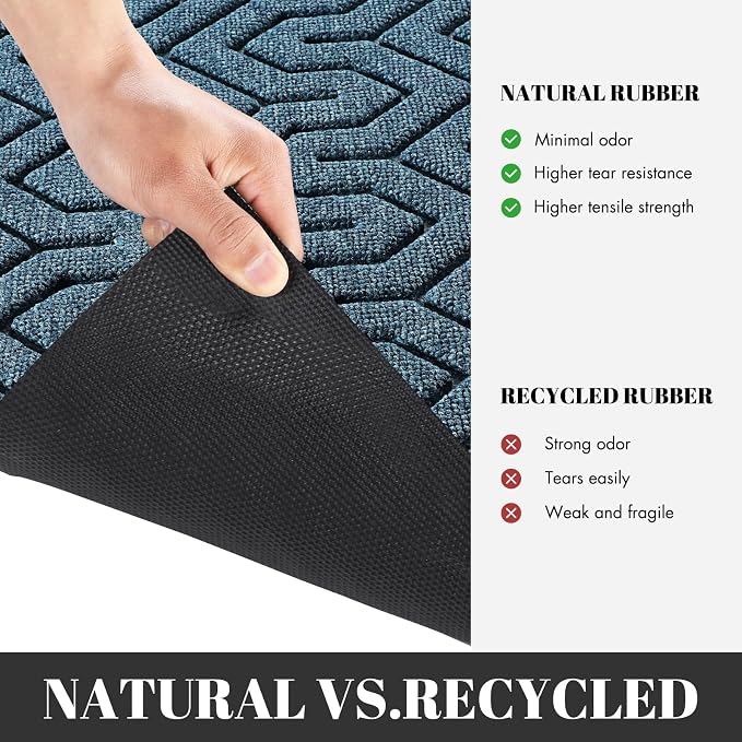 Yimobra Extra Large Door Mat Outside Entrance 60x36, Waterproof Heavy Duty - Image 6