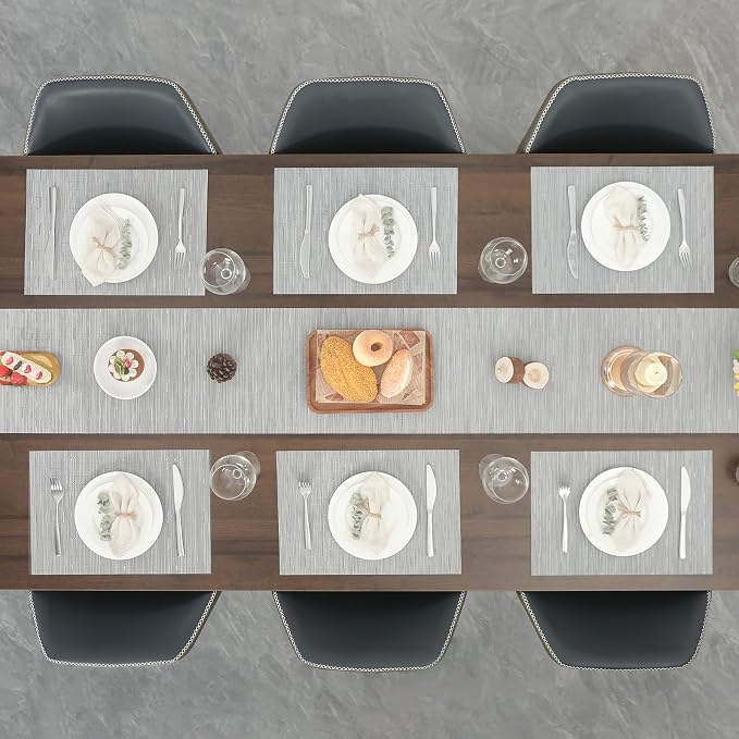Myir JUN Table Runner, Vinyl Table Runner Indoor Arbitrarily Cropped Runner - Image 9