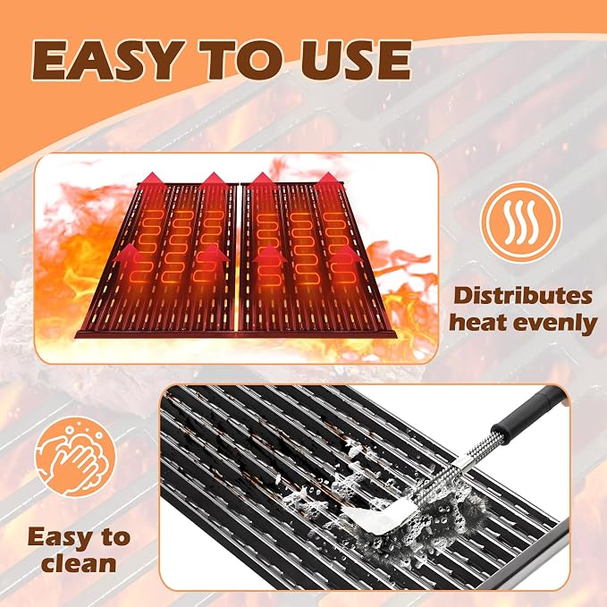 17" Infrared Grill Grates for Charbroil Performance 4 Burner 463365021 - Image 7