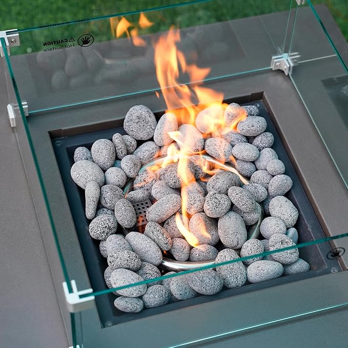 Skyflame 15 Pounds Lava Rock Pebbles, Natural Tumbled Lava Stones - Image 7