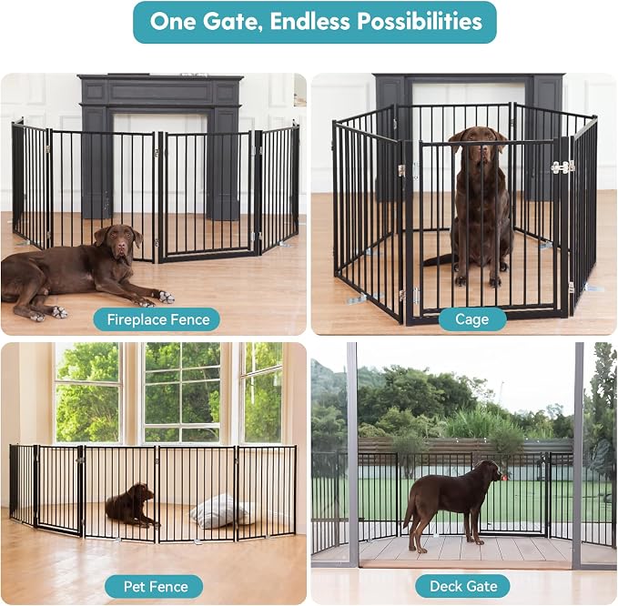 No Pawblems Free Standing Dog Gate - Image 7