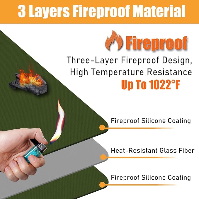 24x31in Heat Resistant Grill Mats - Image 4