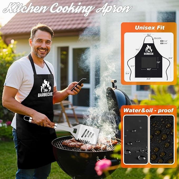 Barbecue Tool Set, 26-Piece Stainless Steel with Aluminum Storage Case