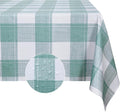 Romanstile Rectangle Plastic Tablecloth, 100% Waterproof Oil-Proof Checkered by Romanstile