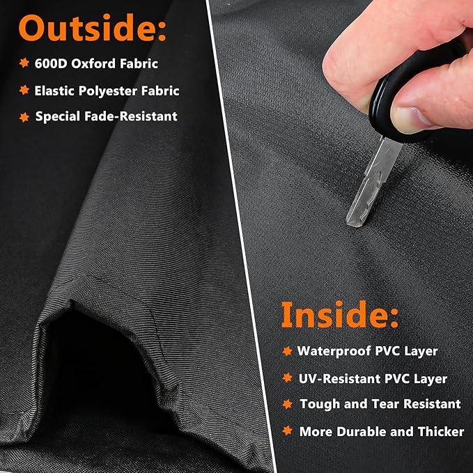 Utheer 73700 Grill Cover for Pit Boss 700FB, Lexington 500, Lexington 540 - Image 4