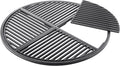 Pre-Seasoned Modular Cast Iron Grate, Fits 22.5" Kettle Grills Like Weber and by CraycortCastIronGrates