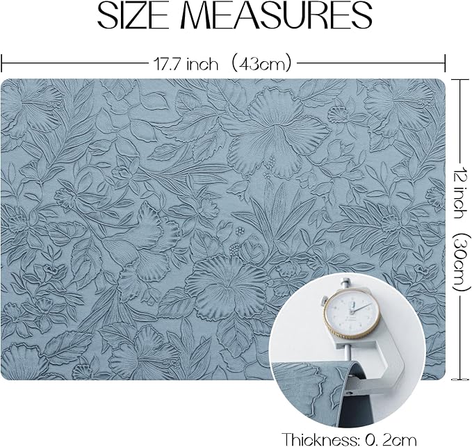 Romanstile Vinyl Placemats Set of 4-12 X 18 Inch - Image 7