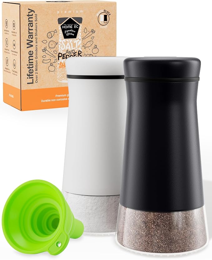 HOME EC Original Salt and Pepper Shakers Set by HOMEEC