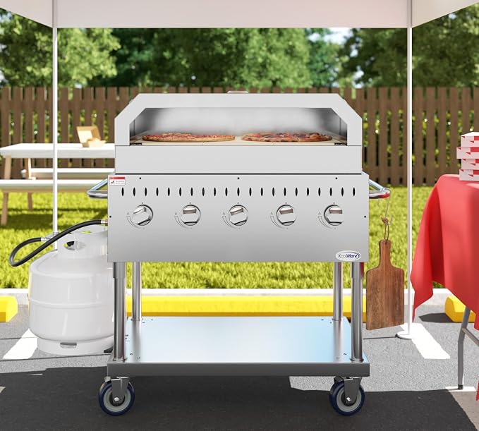 KoolMore 36 in. Commercial Outdoor Propane Grill - Image 4