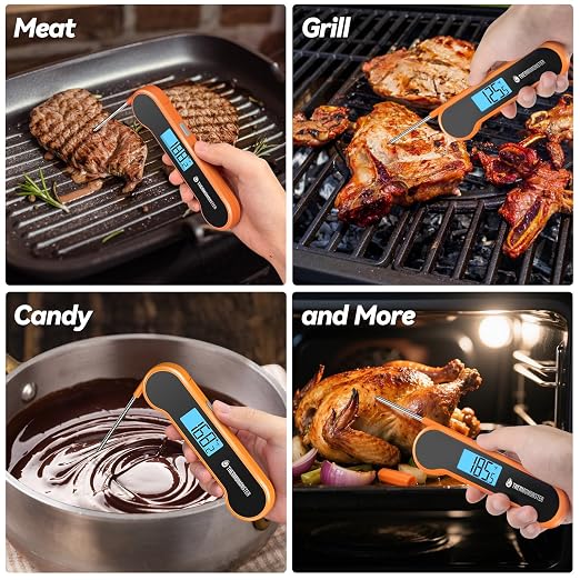 0.5 Sec Instant Read Meat Thermometer Digital - Image 8