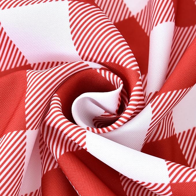 Waterproof Plaid Tablecloth Fabric - Image 8