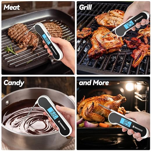 0.5 Sec Instant Read Meat Thermometer Digital - Image 8
