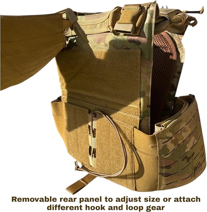 Redemption Crusader 2.0 Molle Quick Release Buckles Airsoft Vest - Image 5