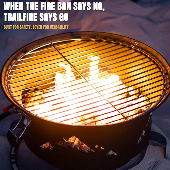 Trail Fire 4-in-1 Grill Portable BBQ - Image 7