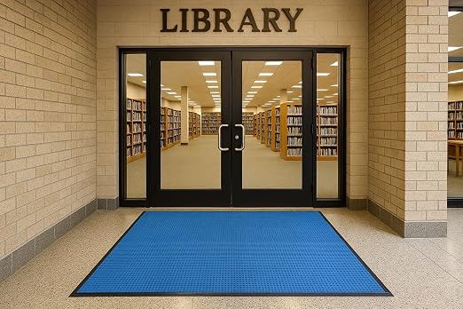 Guardian WaterGuard Indoor/Outdoor Wiper Scraper Floor Mat, Rubber/Nylon - Image 2