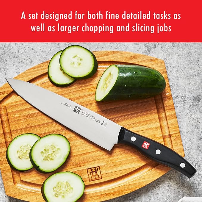 ZWILLING Twin Signature 2-Piece Razor-Sharp German Knife Set, Made in - Image 2