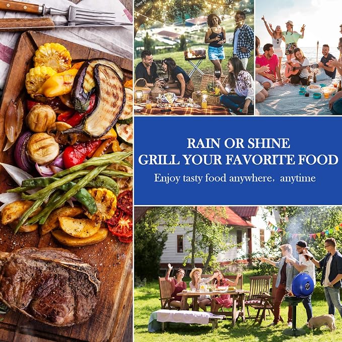 Electric BBQ Grill Techwood 15-Serving Indoor/Outdoor Electric Grill - Image 6